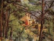 Paul Cezanne View of Chateau Noir oil painting picture wholesale